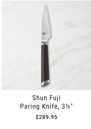 Shun Fuji Paring Knife, 3½” $289.95