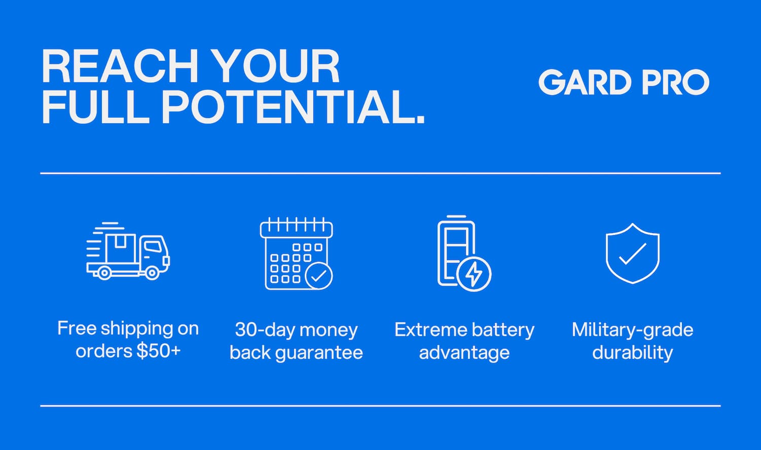 REACH YOUR FULL POTENTIAL.