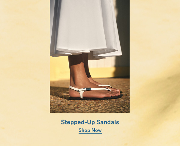 Stepped-up Sandals