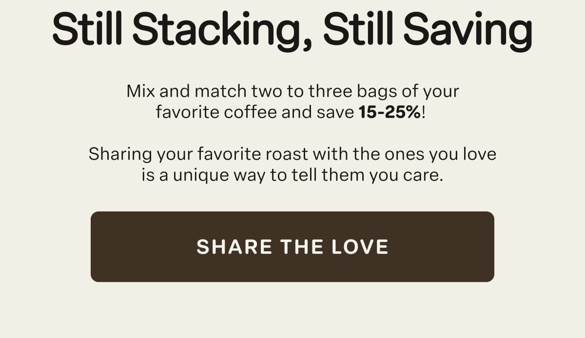 Still Stacking, Still Saving