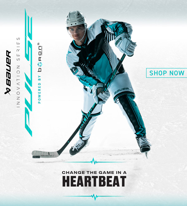 Bauer Innovation Series Pulse powered by boron. Change the game in a heartbeat.