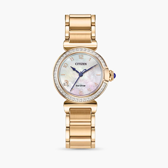 Ladies' L Mae Watch in Rose Gold-Tone Stainless Steel