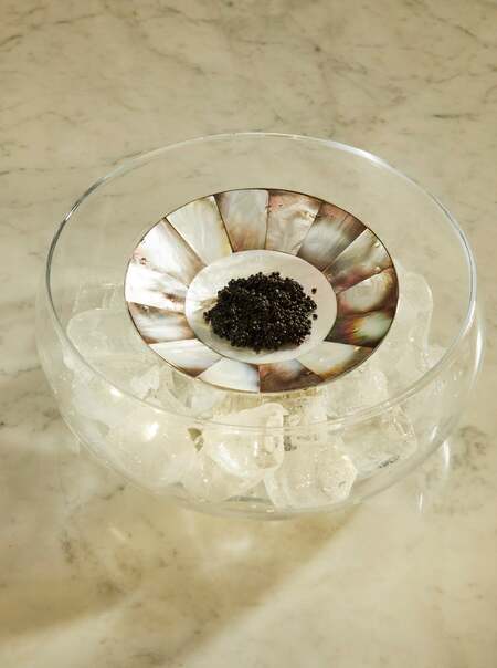 Mother-of-Pearl Large Caviar Set