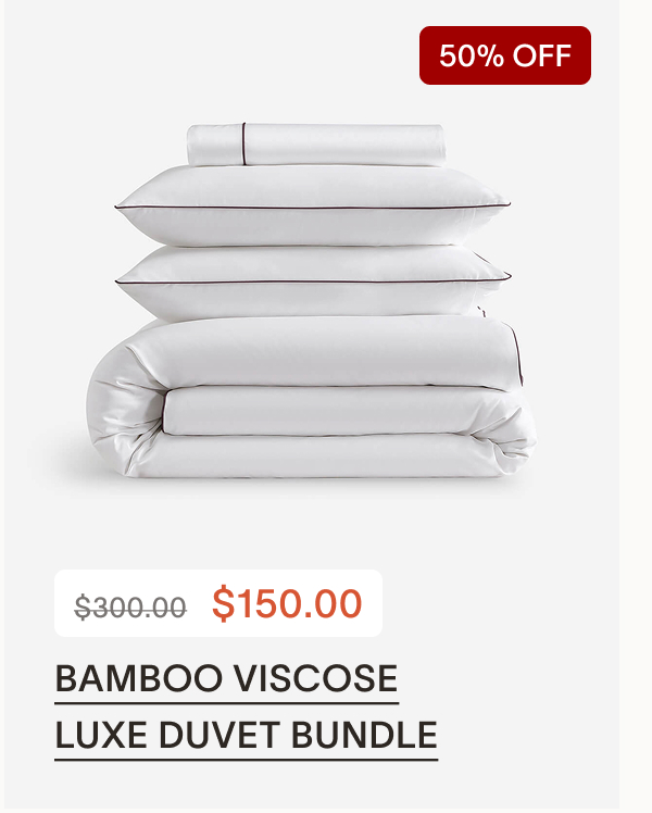 Bamboo Viscose Luxe Duvet Bundle
