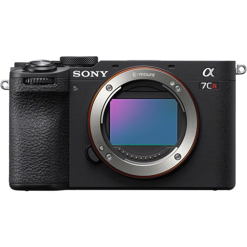 Sony - a7CR Mirrorless Camera Body - Black with Free Case and Memory Card
