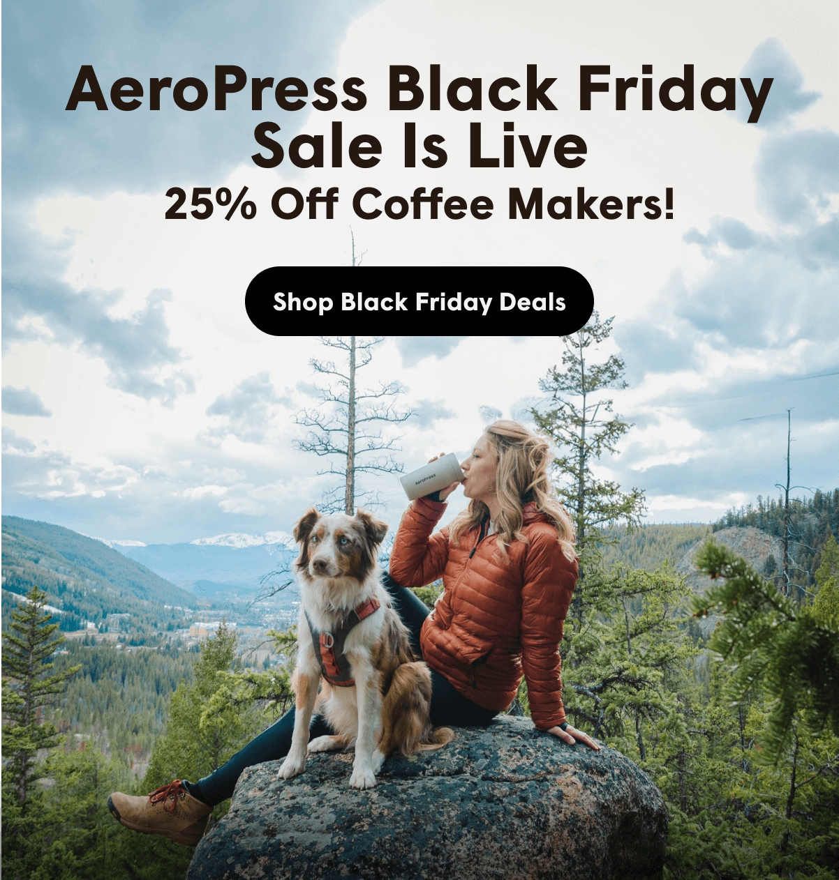 AeroPress Black Friday Sale is Live 25% Off Coffee Makers!