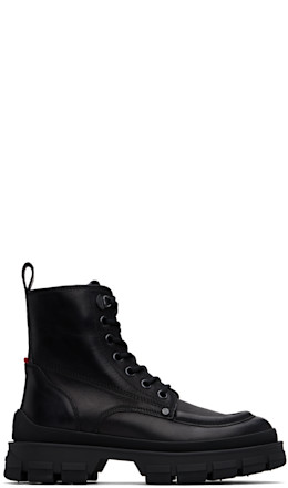 Black Hevea City Ankle Boots - Moncler