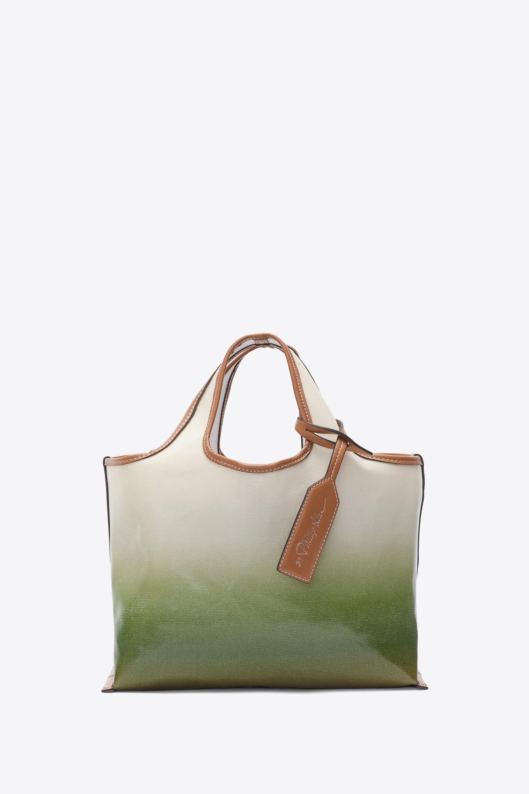 Image of Ombre Coated Canvas Mini Market Tote