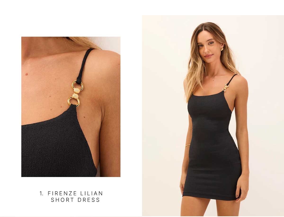 lilian short dress