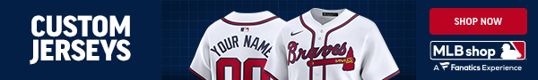 Braves Custom Jerseys. Shop now. MLB Shop: A Fanatics Experience.