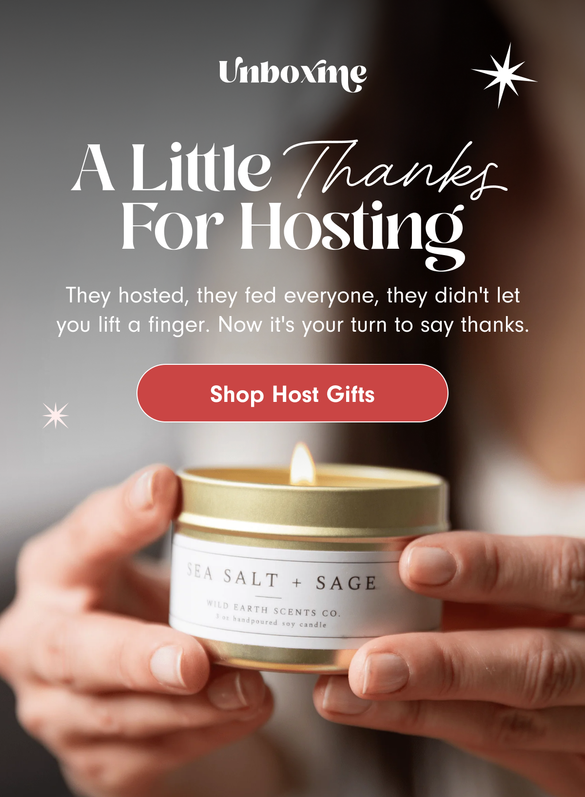 A little thanks for hosting