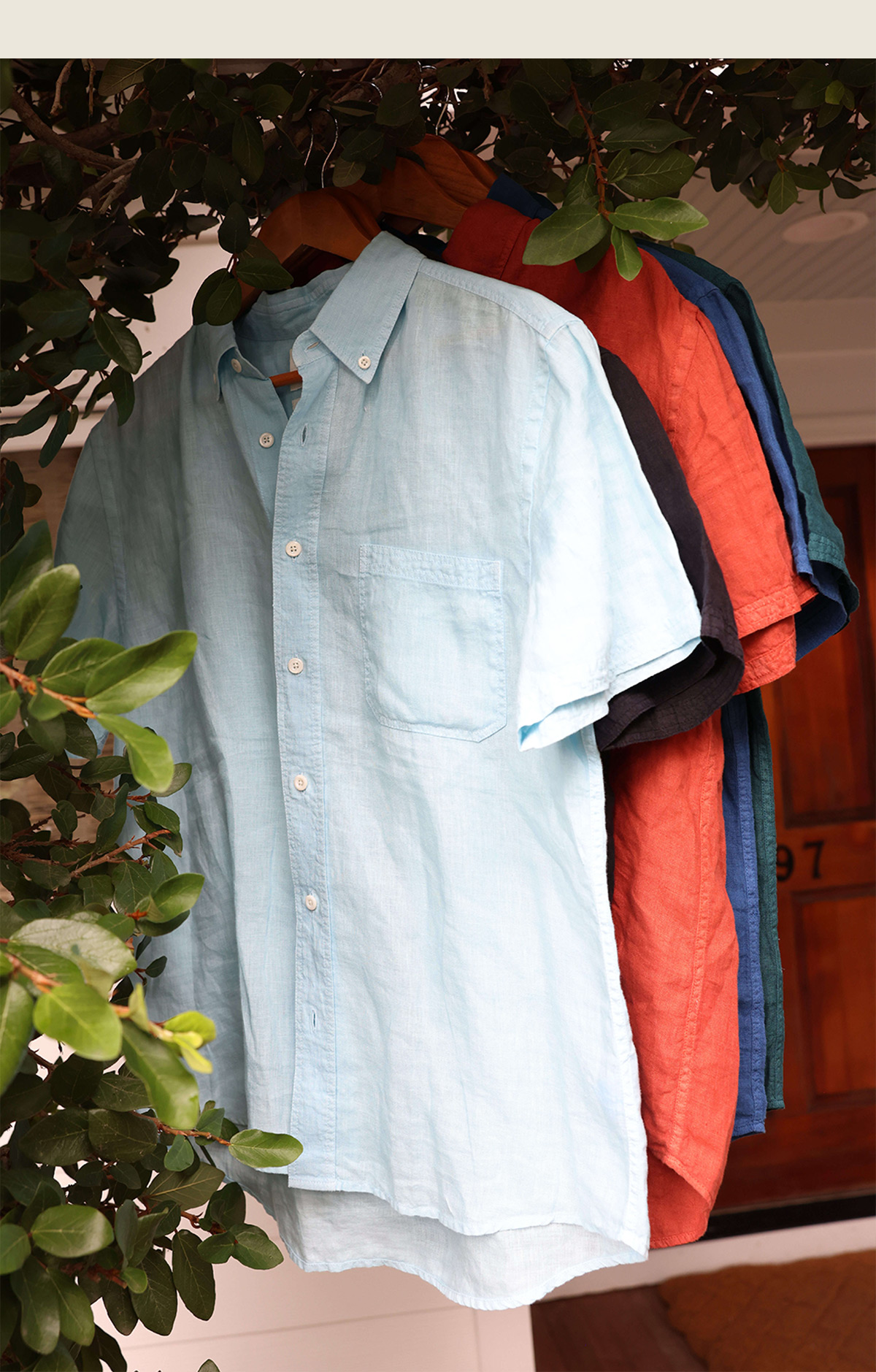 New Linen Shirts in our collection.