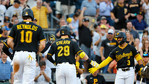 Pirates offense surges