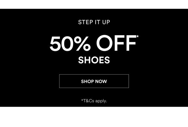 Shop 50% Off* Footwear
