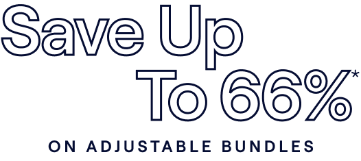 Save up to 66% on Nectar Adjustable Bundles*
