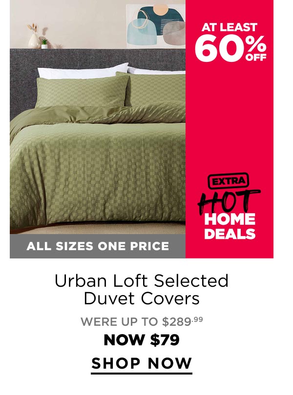 Urban Loft Selected Duvet Covers