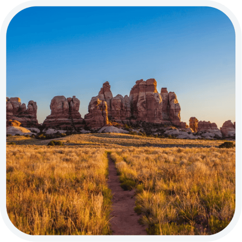 Southwest National Park at sunset