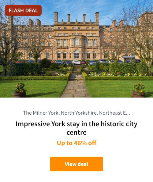Impressive York stay in the historic city centre