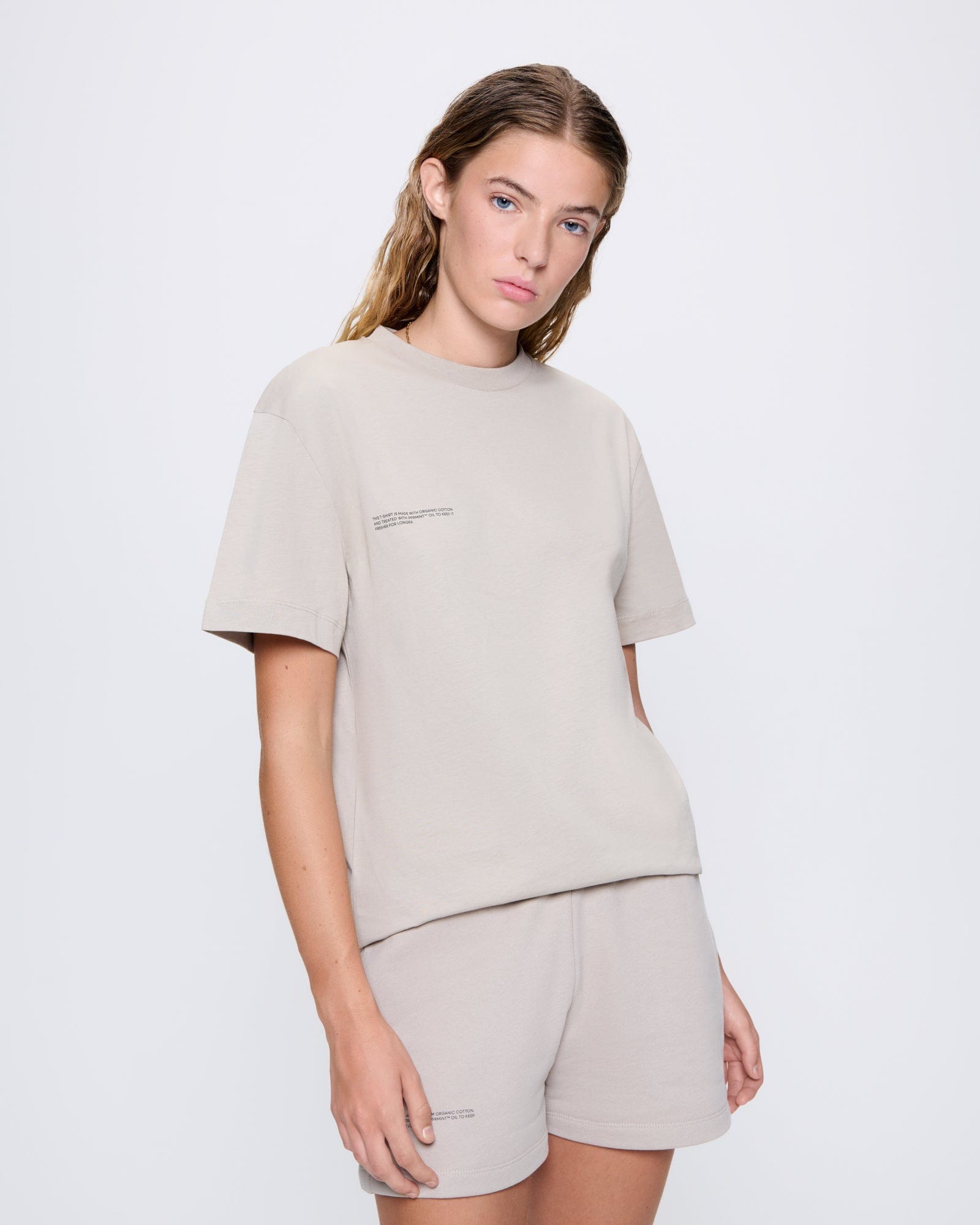Image of Womens 365 Midweight T-shirt—Stone