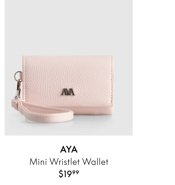 AYA Mini Wristlet Wallet