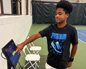 Player on screen&nbsp;