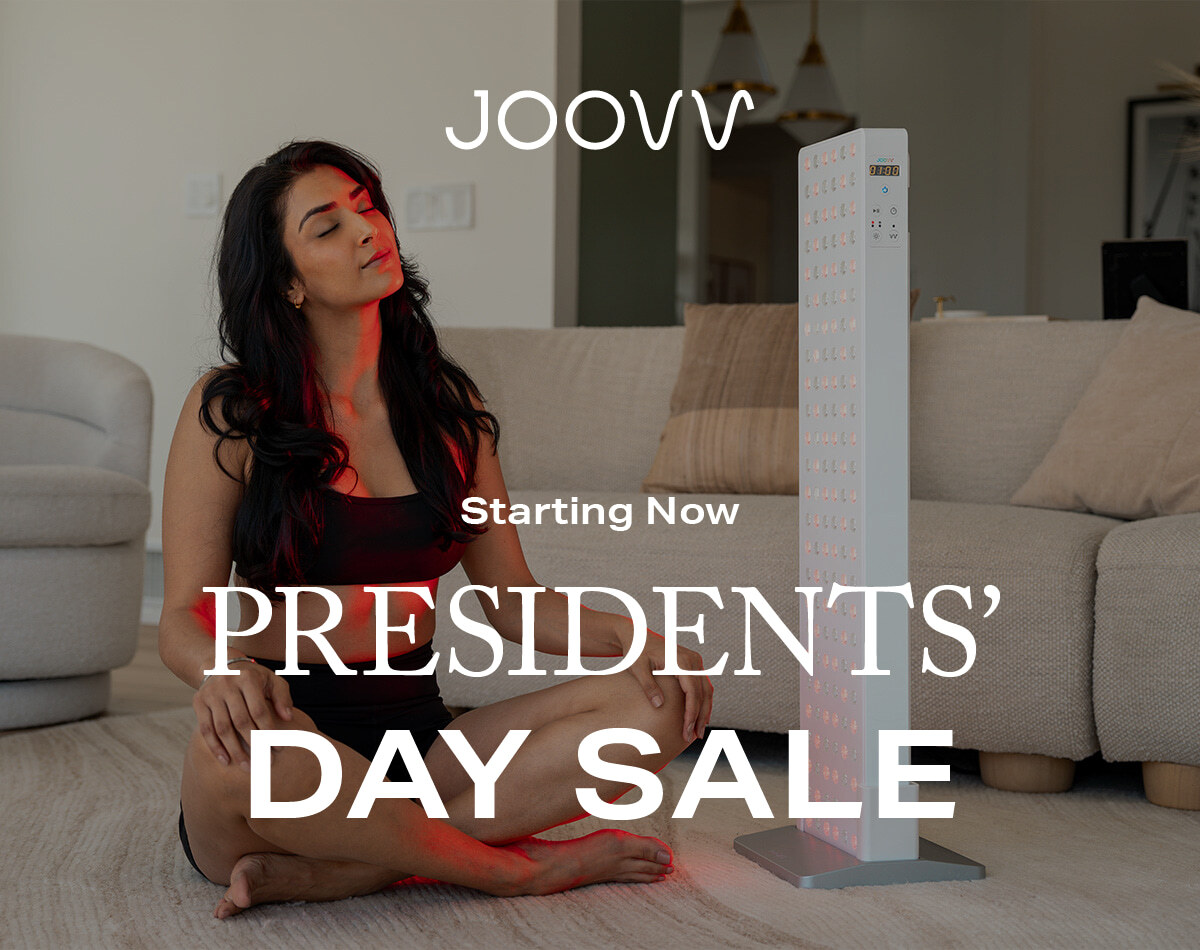 Starting now, Joovv's Presidents' Day Sale