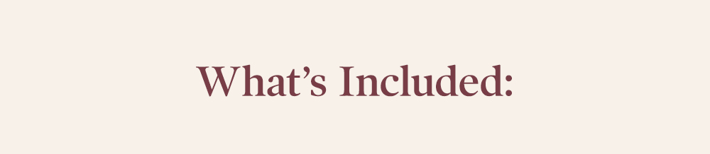 What's Included 