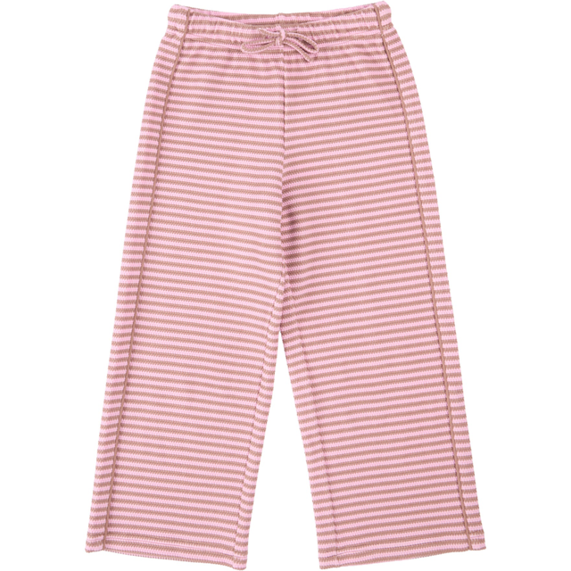 Little Kids' Wide Leg Textured Pant