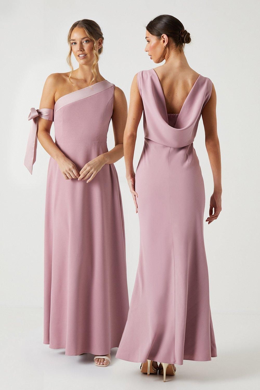Coast Honoured Sleeveless Cowl Back Maxi Bridesmaid Dress