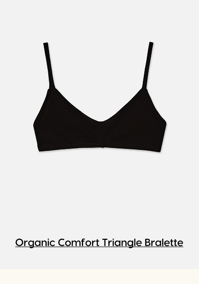 Organic Comfort Triangle Bralette