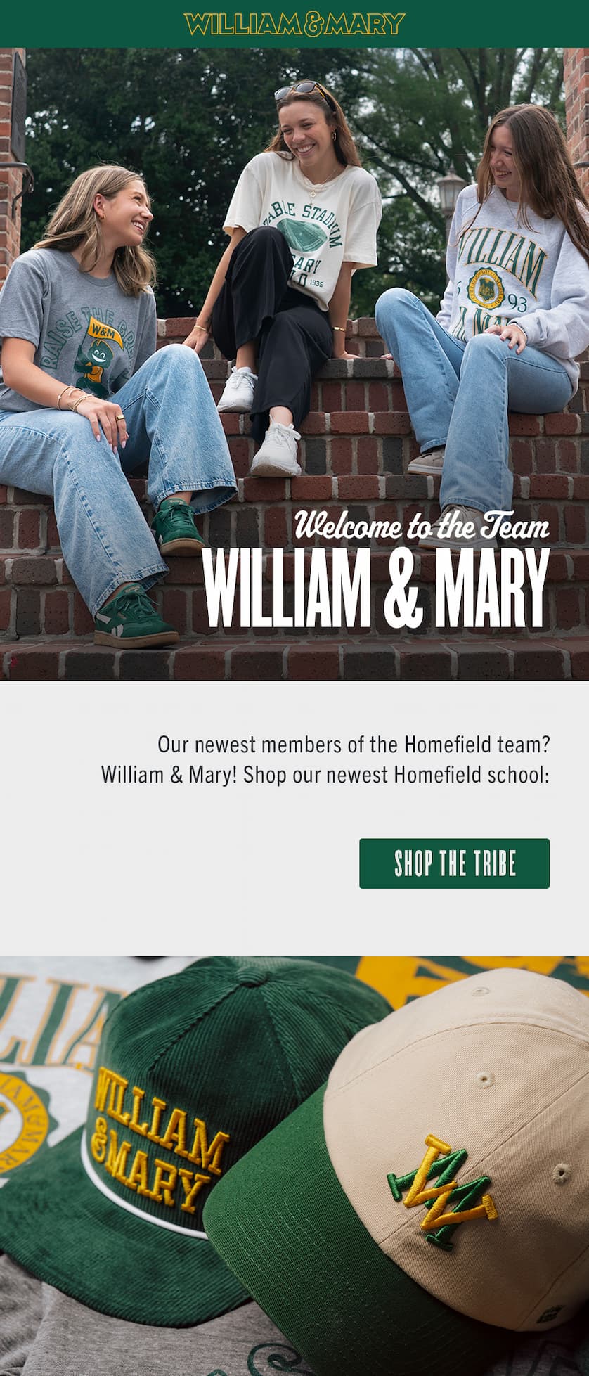 Shop NEW William & Mary!