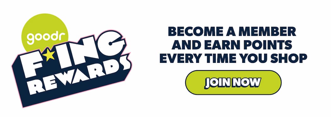 Join goodr F'in Rewards