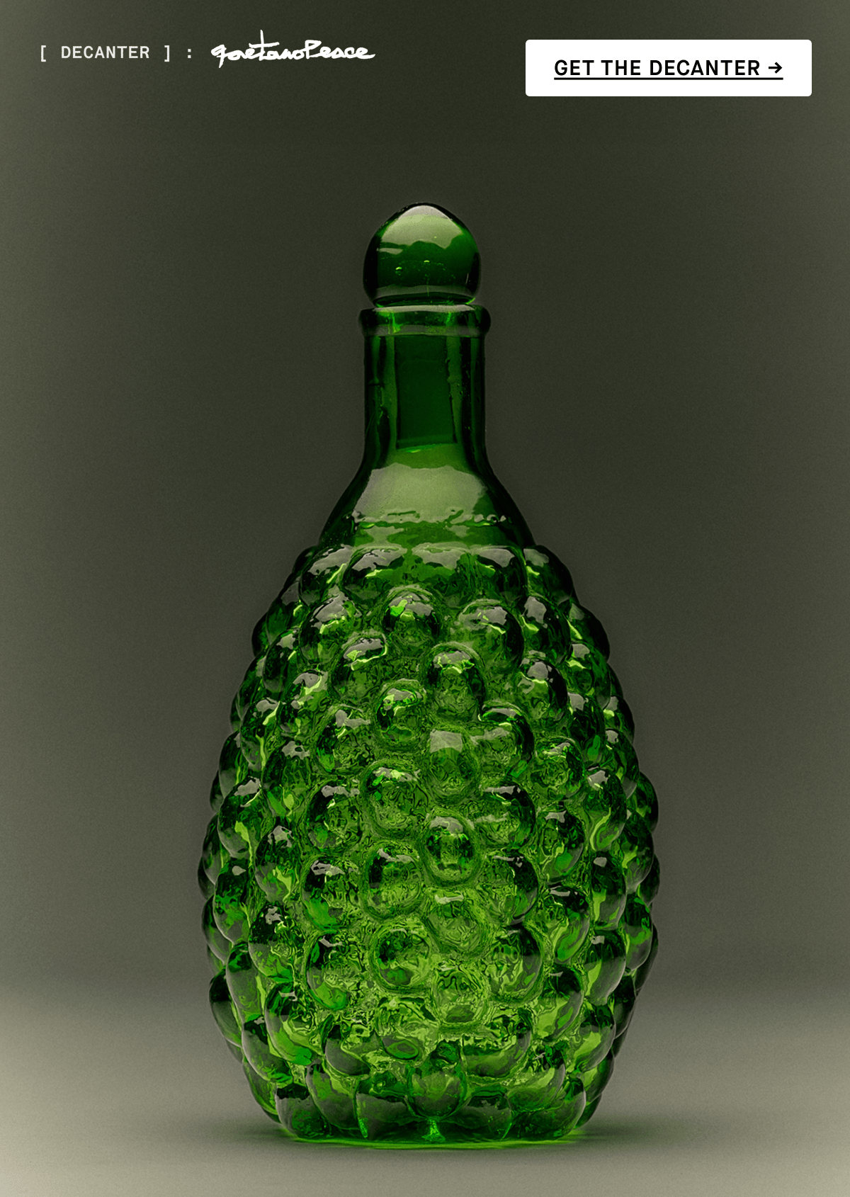 Gaetano Pesce Olive Oil