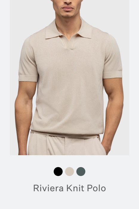 Riviera Knit Polo