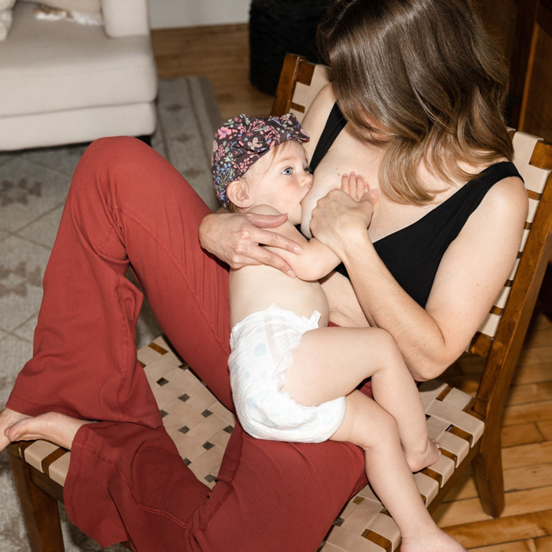 nursing baby