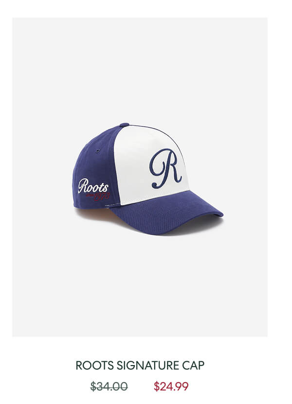 Roots Signature Cap