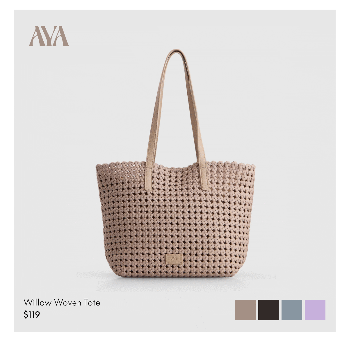 AYA Willow Woven Tote
