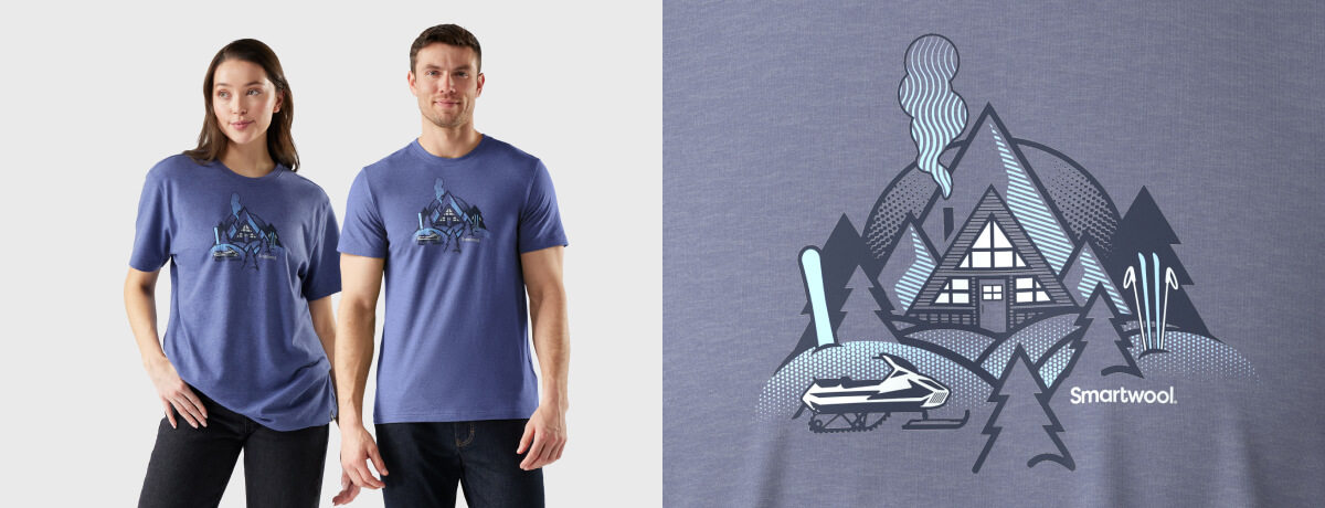 Alpine A-Frame Short Sleeve Graphic Tee