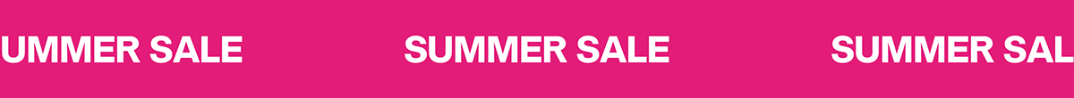 SUMMER SALE