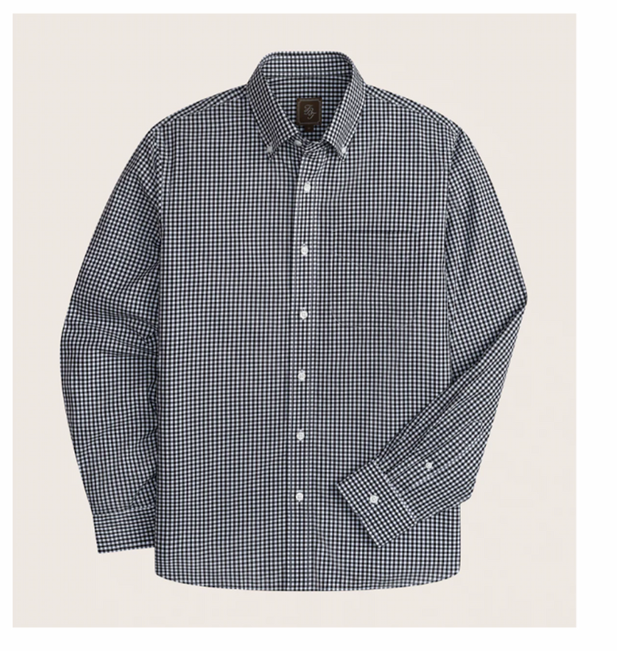 Black & White Gingham Shirt
