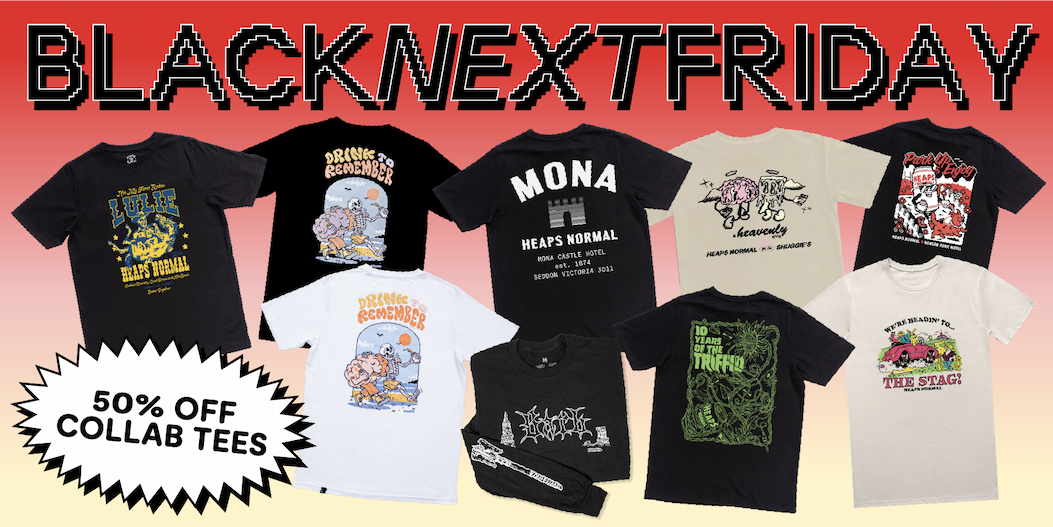Black Next Friday Promo: 50% OFF on collab merch!