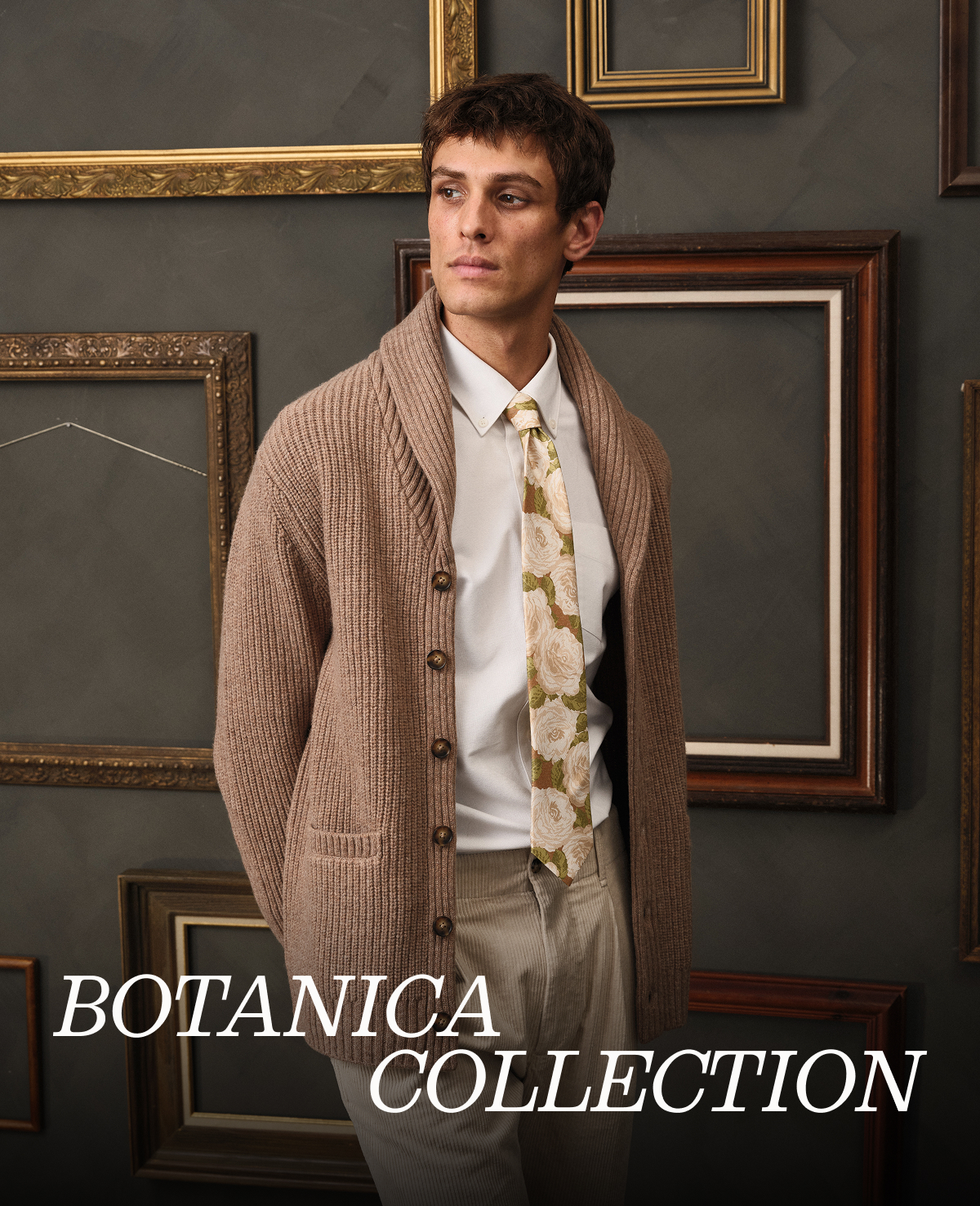 Menswear classics meet unexpected florals. Botanica is a fresh take on timeless style—mixing refined patterns with a playful twist, designed for every occasion.