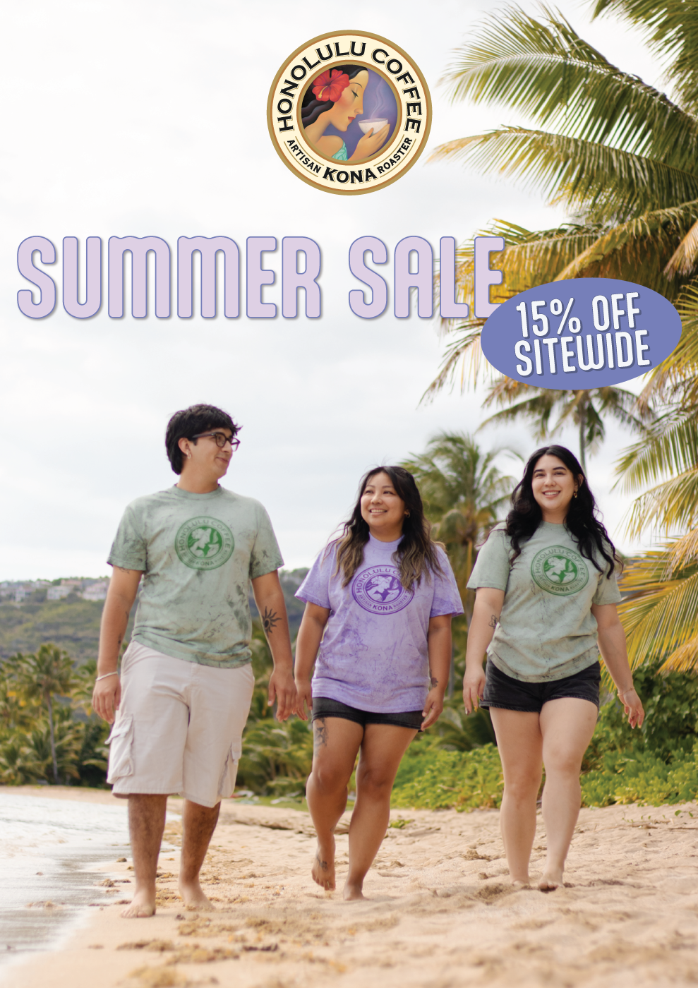 SUMMER SALE. 15% OFF SITEWIDE. 