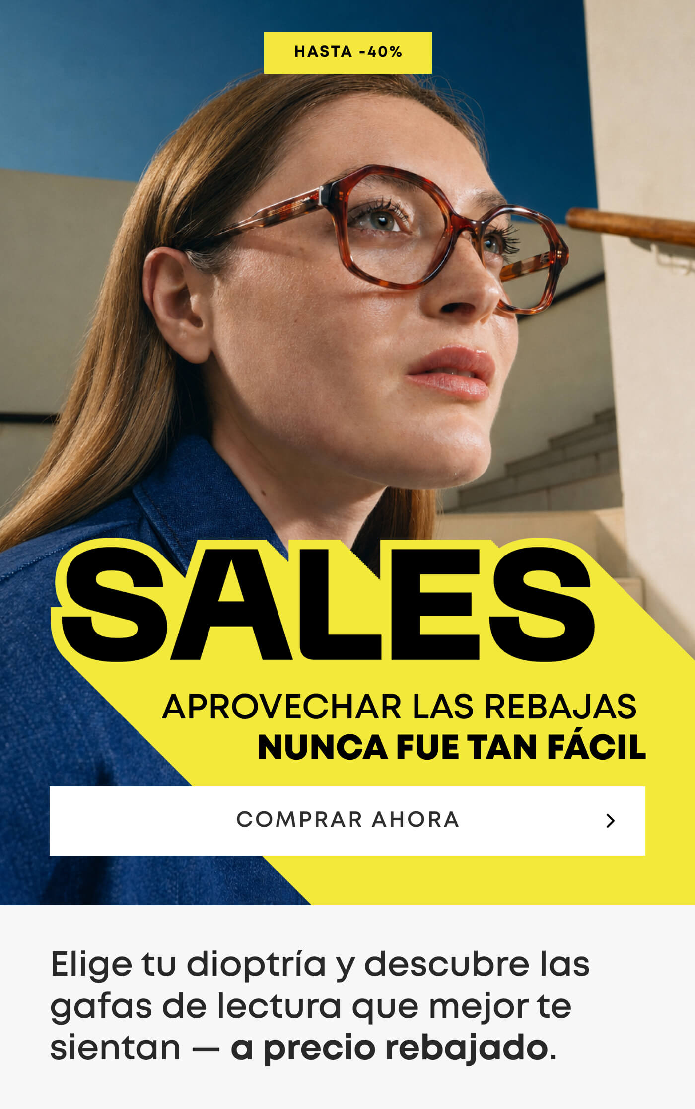 The sale has never been so simple. 