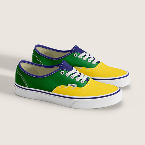 Authentic Shoe Yellow/Green