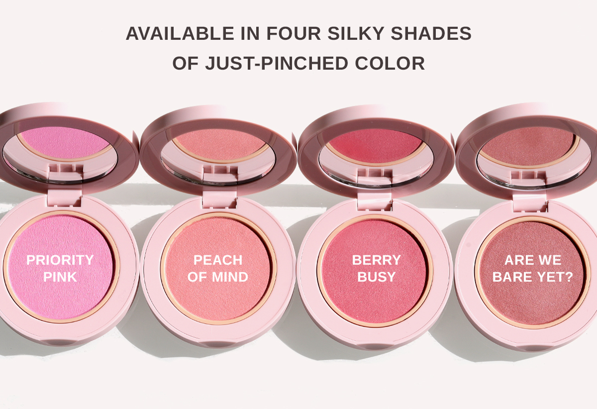 Available in four silky shades. 