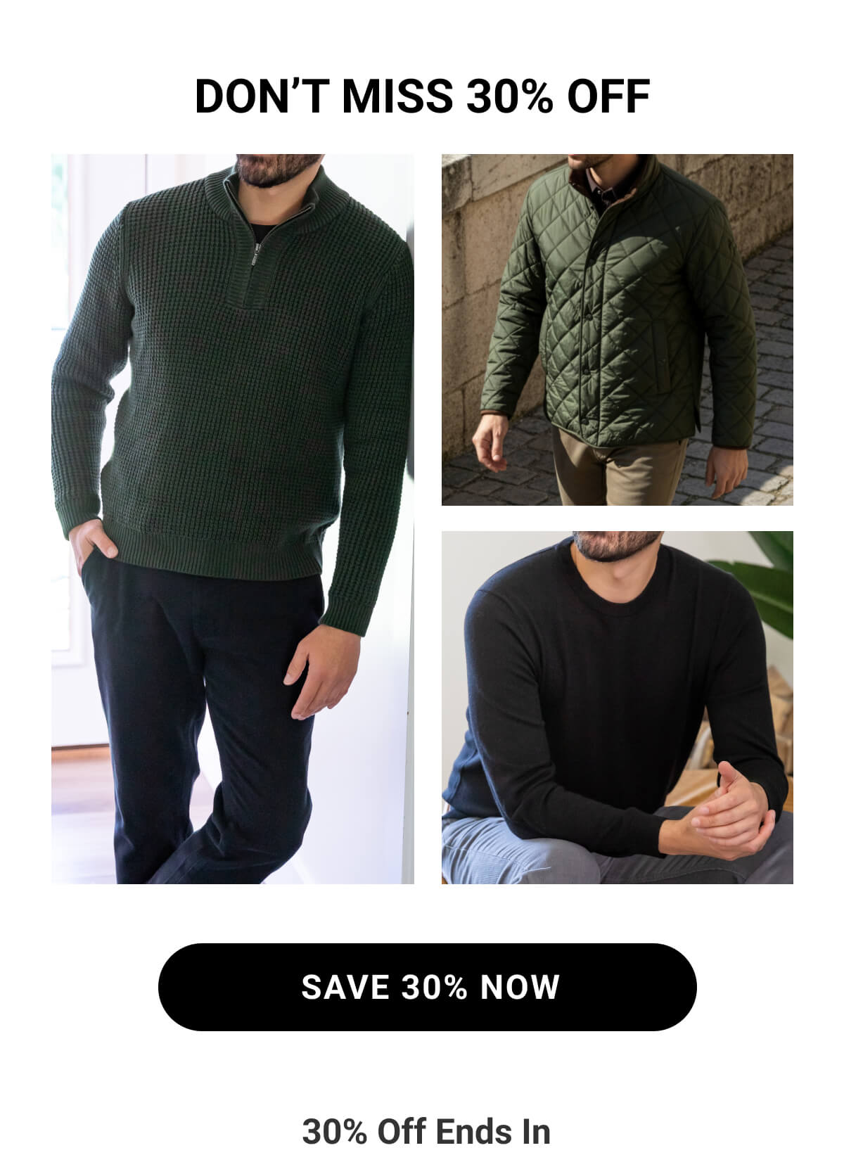 Don't Miss 30% Off