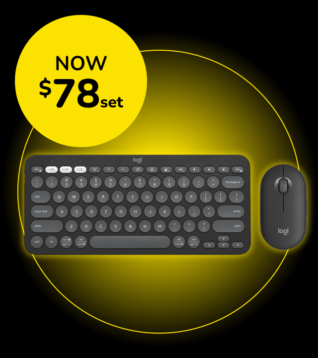 Logitech Pebble 2 Combo now $78set