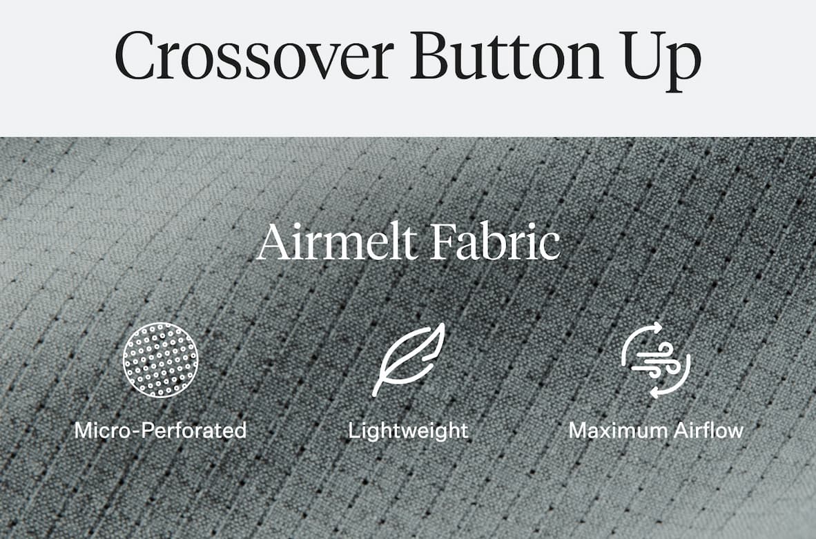 Crossover Button Up