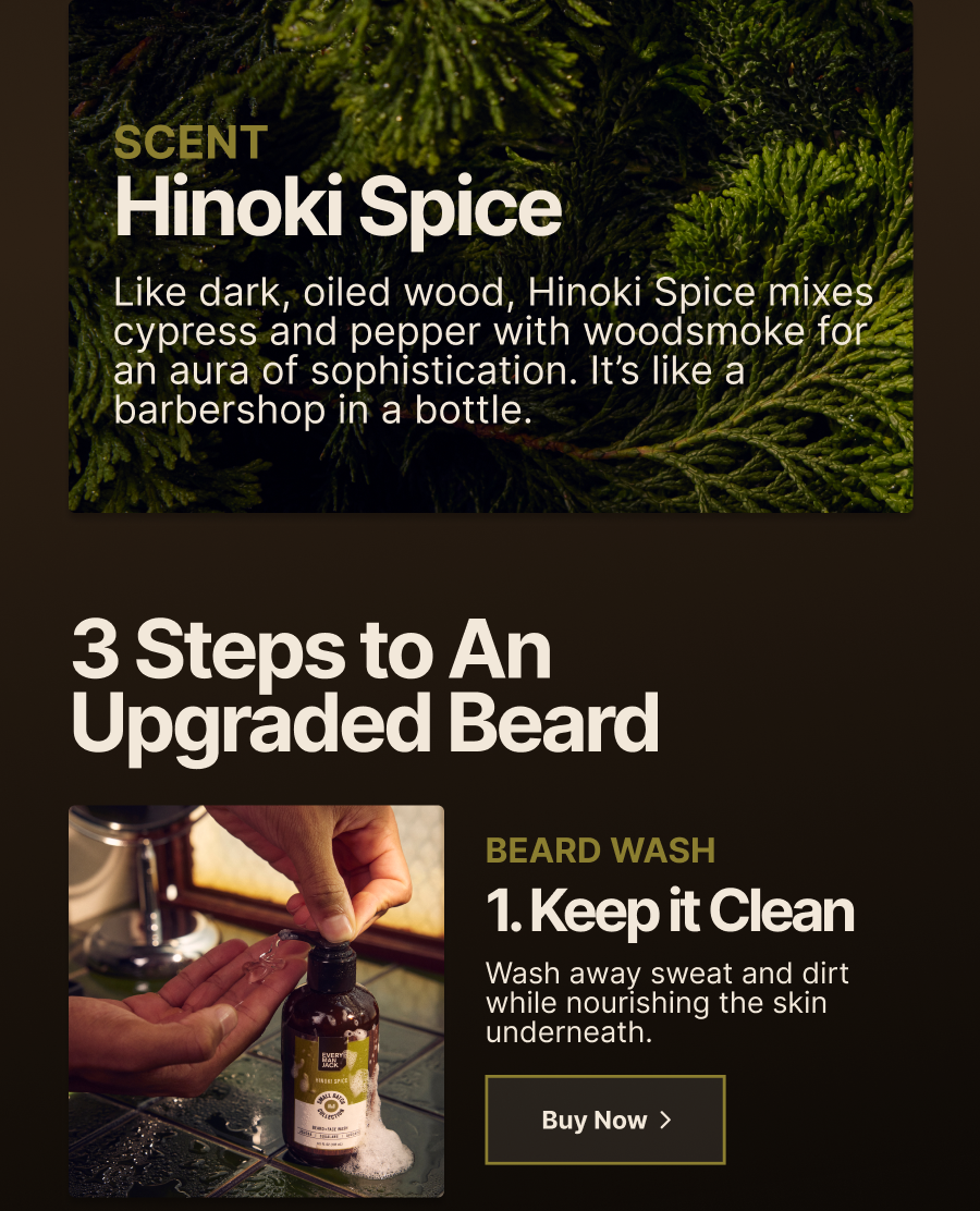 Upgrade dad's beard routine